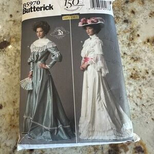 Butterick B5970 Elegant Costume Pattern